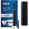 Oral-b Oralb pro 3 black spazz+2ref