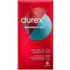 Durex Profilattico durex supersottile close fit 6 pezzi