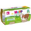 Hipp bio hipp bio omogeneizzato pollo vitello 2x80 g