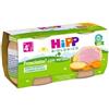 Hipp bio hipp bio omogeneizzato prosciutto con verdure 2x80g