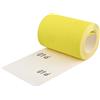 Shineboc Rotolo di Carta Abrasiva Giallo, 93mm x 5m, Grana 40, Carta Abrasiva Al Quarzo Per Legno, Metallo, Vernice, Gesso, Stucco, Auto, Compatibile Con Levigatrici A Macchina