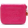 CHANEL Pre-Owned - Portafoglio CC 1985-1993 - Donna - pelle caviar - Taglia unica - Rosa