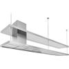 Foster 2440 300 - 2440300 Cappa Aspirante Parete 210 - 300 cm S4001 Special - Acciaio Satinato - Motore Brushless - 4 Velocità - 12 Led - Portata 700 m3/h - Potenza Motore 160 W - Classe A