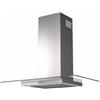TECNOWIND K327I0014 CAPPA SMOOTH MID PLUS CRIST. cm 60 - Portata 623 mc/h - Parete - Inox / Vetro Trasparente - Comando Meccanico - Illuminazione 2 x Led Circ. 1 W - Motore 250 W - Classe C