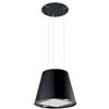 TECNOWIND Cappa a Isola Sospesa Diametro 55 cm Nero Classe A Tecnowind CONE NERO 55 - K569I0001