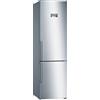 Bosch KGN397IEQ 4 Frigorifero con congelatore a libera installazione - cm. 60- Cerniere DX Reversibile - Altezza 203 cm - Nuova Classe E (A++) - Capacità 368 l - Assorbimento 238 kW - No frost - Inox - Rumorosità 39 db