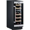 Dometic Home C18B Cantina vino cm. 30 - Capacità bottiglie 18 - Incasso colonna / Libera installazione - Inox / Nero - Larghezza 30 cm - Altezza 82 cm - Classe G - Assorbimento 150 kW