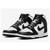 Nike SNEAKERS DONNA NIKE DUNK HIGH NERO/BIANCO IN PELLE