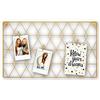 Zep Cambria - Cornice portafoto in Metallo, Colore: Oro, 50 x 0,5 x 30 cm