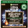 Garnier Ultra Dolce Carbone Magnetico Shampoo Solido Purificante 60 gr