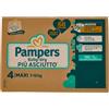 PAMPERS BABYDRY QUADRIPACK 4^ MAXI PACCO SCORTA 68 PZ