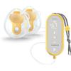 Medela Freestyle Hands-free Tiralatte Elettrico Doppio con Coppe Indossabili, Portatile e Discreto, Compatibile con App