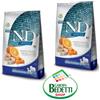 Crocchette per cani Farmina N&D grain free merluzzo, zucca e arancia 12 kg adult PROMOx2 [Prezzo a confezione]
