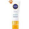 Nivea Sun Crema Viso Solare Sensitive SPF 50 - Confezione Da 50 ml