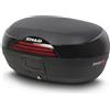 Shad Bauletto Moto Top Case Shad SH46 Nero Catadriotto Rosso 46 L