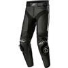 Alpinestars Pantaloni Moto In Pelle Alpinestars MISSILE V3 Nero