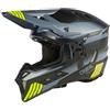 Oneal Casco Moto Cross Enduro Oneal EX-SRS HITCH Nero Grigio Giall