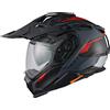 Nexx Casco Moto Adventure Nexx X.WED3 KEYO Grigio Rosso Opaco
