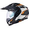 Nexx Casco Moto Adventure Nexx X.WED3 KEYO Bianco Arancione Opaco
