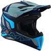 Suomy Casco Moto Cross Enduro Suomy X-WING REEL Opaco Blu Fluo