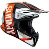 Suomy Casco Moto Cross Enduro Suomy X-WING AMPED Nero Arancio