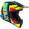 Suomy Casco Moto Cross Enduro Suomy X-WING AMPED Nero Chiaro Blu