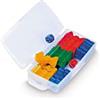 Jeujura JeujuraJ8982 16 Ludo e 2 dadi Set in legno, multicolore