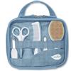 ANTEPRIMA BRANDS Nuvita Set Trousse Igiene Bambino da Bagno per Neonati Colore Blu