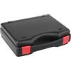perfk Cassetta degli attrezzi protettiva con custodia in spugna Viti antiurto Porta attrezzi per esterni, 281mmx230mmx82mm