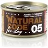 Generico Natural Code Cibo Umido Per Cane Cani Dog al gusto Agnello E Verdure 12 LATTINE DA 90GR CADAUNO