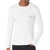 Emporio Armani Maglietta Uomo 111023 0A526, T-Shirt Manica Lunga, Girocollo, Veste Aderente (Rosso, S)