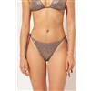 Calzedonia Brasiliana Lacci Costume Glittering Net Grigio