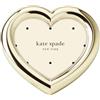 kate spade new york Kate Spade Ks - Cornice a forma di cuore, 1,00, colore: Oro metallizzato
