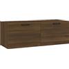 vidaXL Mobile Pensile Rovere Marrone 100x36,5x35 cm Legno Multistrato