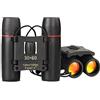 BXT 30 x 60 binocolo Pieghevole telescopio con Laccio e Sacchetto per Viaggi, Bird Watching, Sightseeing, Caccia, concerti, Eventi Sportivi
