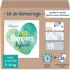 Pampers - Harmony Hybrid Starter Pack, 3 pannolini lavabili + 25 lenzuolini usa e getta - 1 confezione