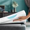 Wendre Topper Materasso Matrimoniale 180x200 - Topper Memory Foam ViscoGel Ortopedico e Traspirante - Antiacaro, Ipoallergenico, Certificato OEKO-TEX