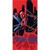 arlis Telo Spiaggia Spiderman Marvel o Asciugamano da Bagno Spiderman Marvel 70 X 140 Cm in Cotone (Asciugamano Spiderman)