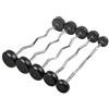 Generico Curl Bar Bilanciere Precaricato EZ Peso Fisso DA 10 A 50KG - Palestra - BodyBuilding DISCHI MANUBRI (10KG)