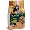 MONGE BWILD ALL BREEDS ADULT SALMONE CON PISELLI 2,5KG