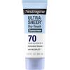 Neutrogena Ultra Sheer Dry-Touch Sunscreen, SPF 70, 88 ml