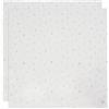 Jollein Lovely Birds - Panno in mussola per bambini, confezione da 2 pezzi, 115 x 115 cm, 100% cotone, certificato Oeko-Tex
