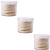DOITOOL 3 Set Di Spugna Per Il Trucco in Luffa Naturale Riutilizzabile Per Il Viso Per La Pulizia Profonda Dei Pori Dischetti Per La Rimozione Del Trucco 10 Pezzi * 3
