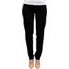 Carla Ferroni Pantalone Donna Over calibrato Art. 17276 (49, Nero)