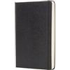 Amazon Basics Agenda planner e diario (6 mesi) 14.8 x 21 cm, Copertina rigida, Nero