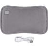 YJZQ Borsa per acqua calda ricaricabile portatile USB elettrica con copertura in peluche invernale per mani e piedi caldo sacchetto dell'acqua calda per crampi mestruali o dolori muscolari