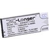 vhbw batteria sostituisce Alcatel TLi015M1, TLi015M7, TLi015MA per smartphone cellulare (1200mAh, 3,8V, Li-Ion)