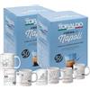 irpot set regalo composto da 2 confezioni di Cialde da 50 pz Caffè Toraldo miscela Crema di Napoli + 2 tazzine da caffè da 80 ml personalizzabili