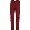 Fjällräven Fjallraven 89845-347 Karla PRO Zip-off Trousers W Pantaloni Sportivi Donna Bordeaux Red Taglia 44