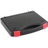 perfk Cassetta degli attrezzi protettiva con custodia in spugna Viti antiurto Porta attrezzi per esterni, 255mmx210mmx48mm